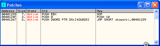 все патчи которые вы сделали